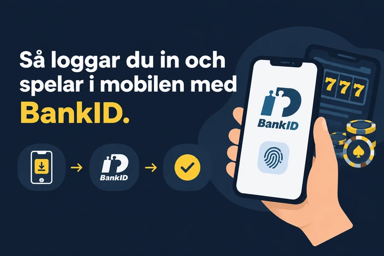 Så loggar du in och spelar i mobilen med BankID