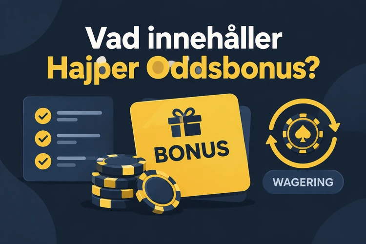 Vad innehåller Hajper Oddsbonus?
