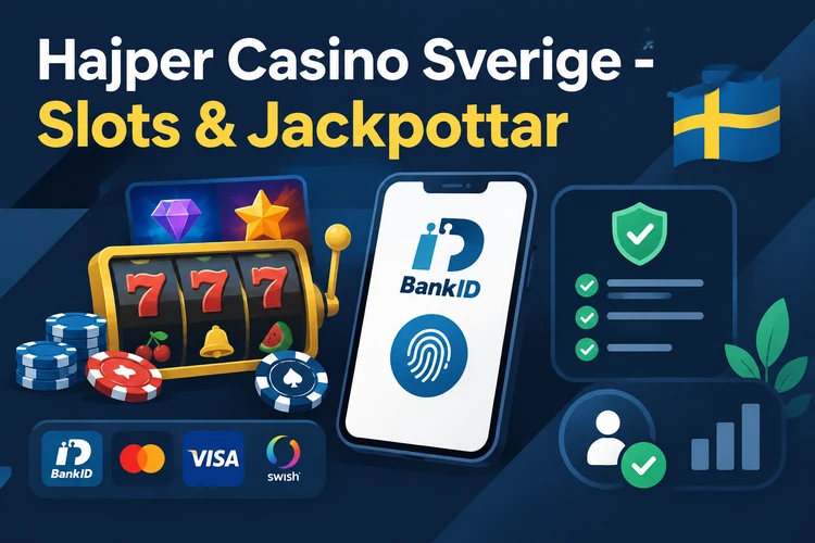 Hajper Casino Sverige - Online Casino, Slots & Jackpottar med BankID